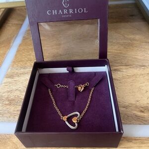 Charriol Gold and Silver Heart Bracelet